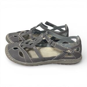 JBU by Jambu Sydney Sandal Womens Sz 8 Gray